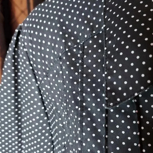 A.N.A  | Small Polka Dot Black and White Blouse - Picture 4 of 13
